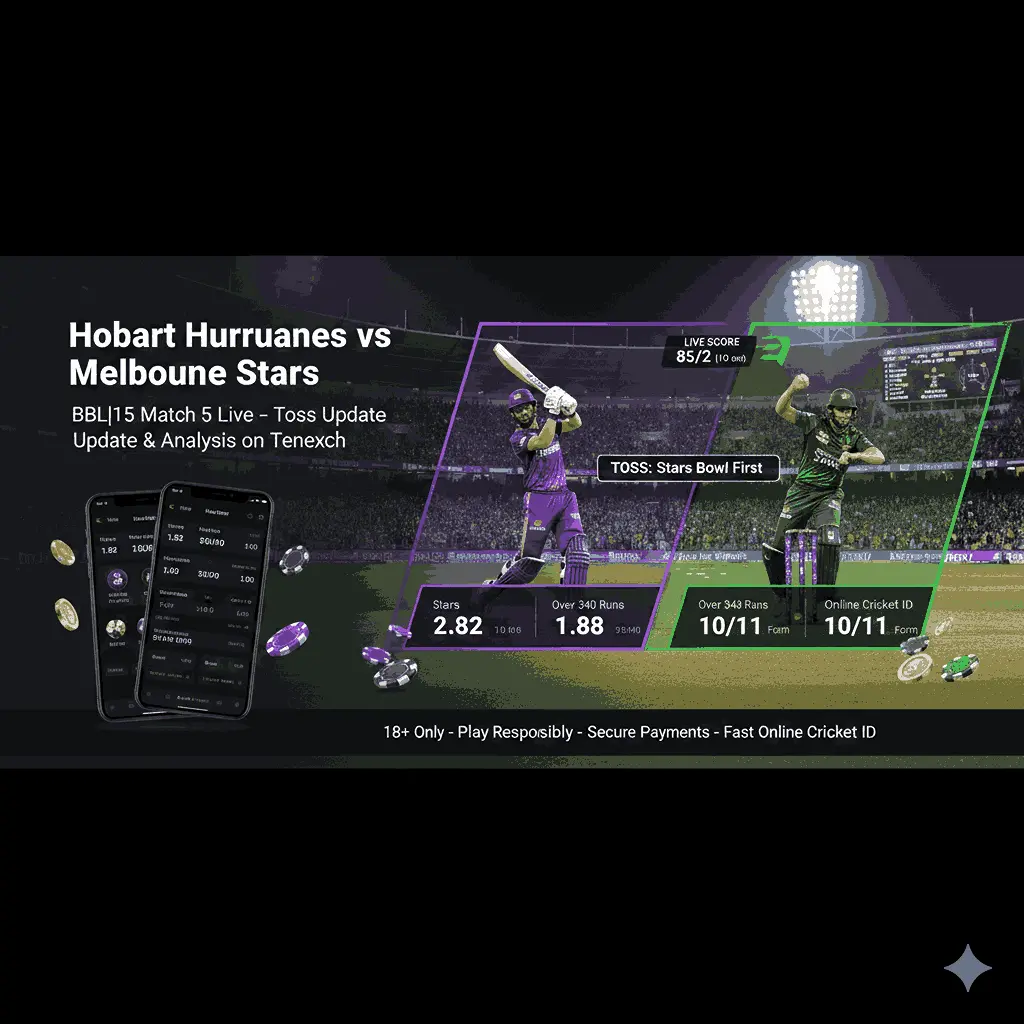 Hobart Hurricanes vs Melbourne Stars Live Score, Toss Update & Match Analysis