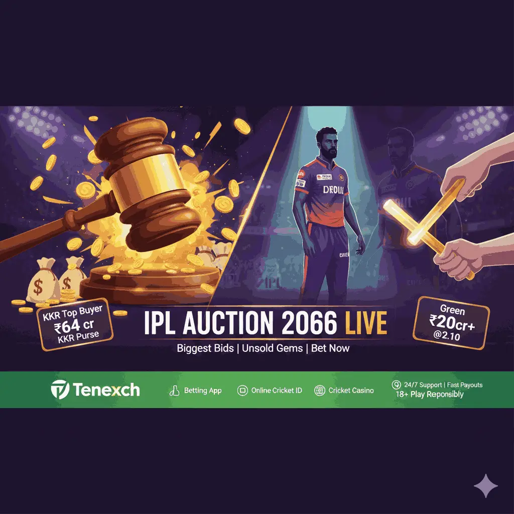 IPL Auction 2026 Live: Biggest Bids, Unsold Stars & Shocking Picks