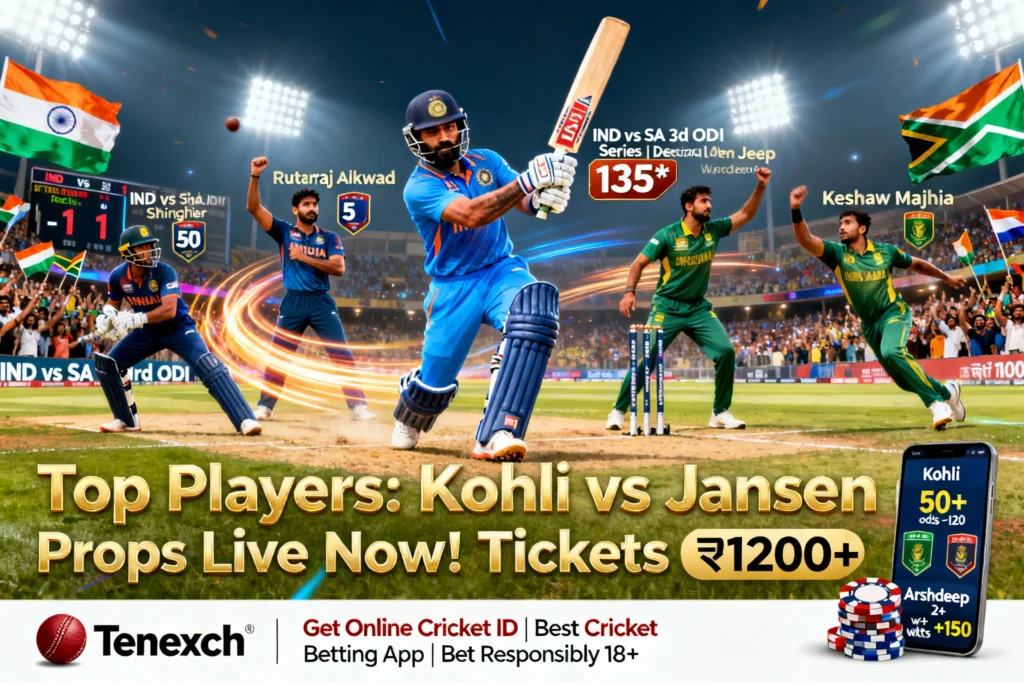 Top Players to Watch in the India vs South Africa 3rd ODI