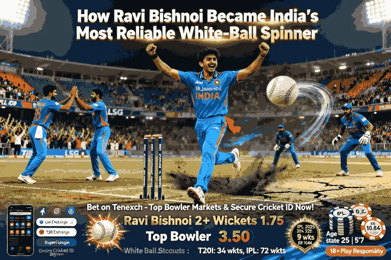 How Ravi Bishnoi Became India’s Most Reliable White-Ball Spinner