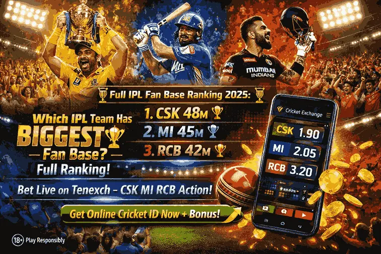 Which IPL Team Has the Biggest Fan Base in India? Full Ranking