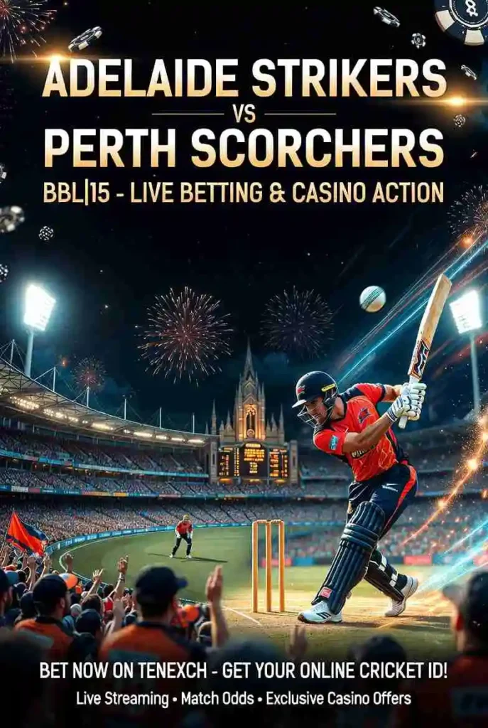Adelaide Strikers vs Perth Scorchers Live Streaming, Toss Update & Team News