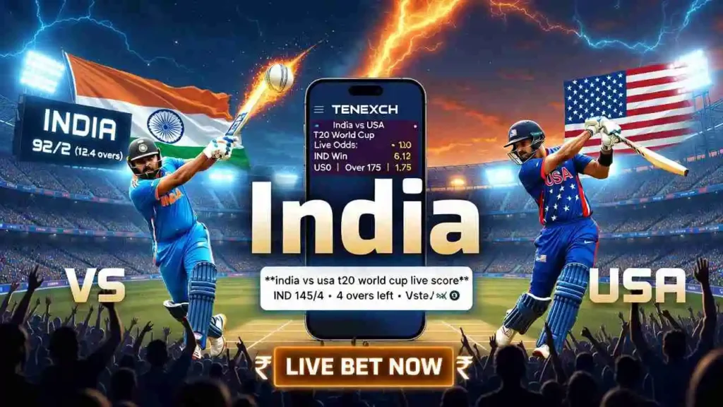 India vs USA T20 World Cup