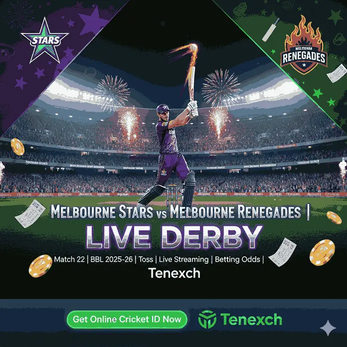 Melbourne Stars vs Melbourne Renegades Live Streaming, Toss & Team News