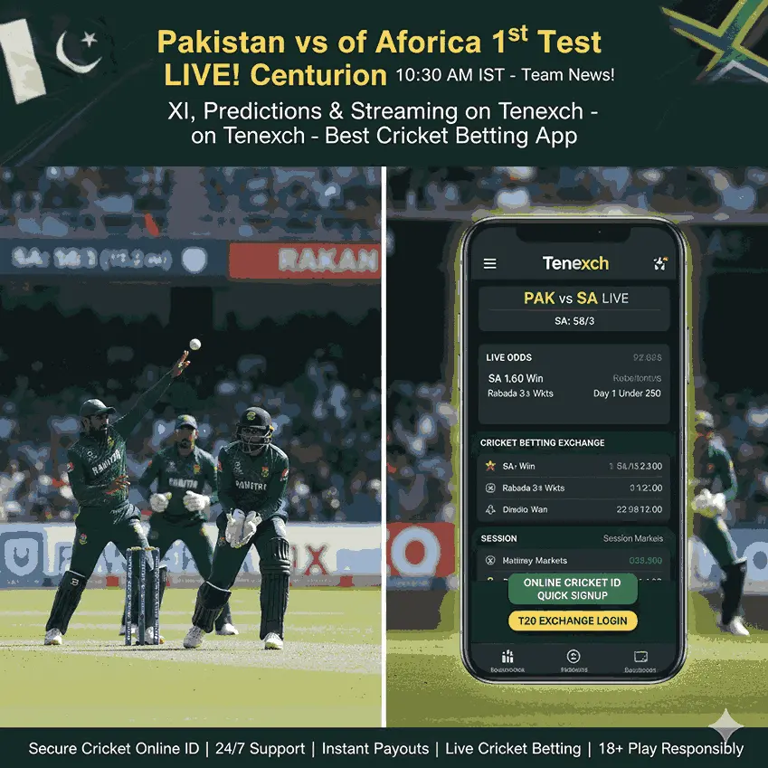Pakistan vs South Africa Live Streaming, Match Time & Team News