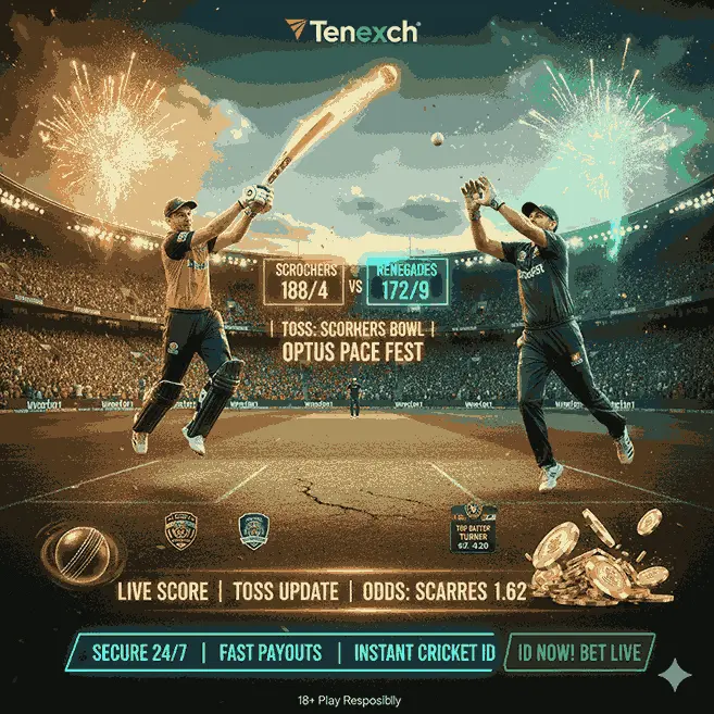 Perth Scorchers vs Melbourne Renegades Live Score, Toss & Playing 11