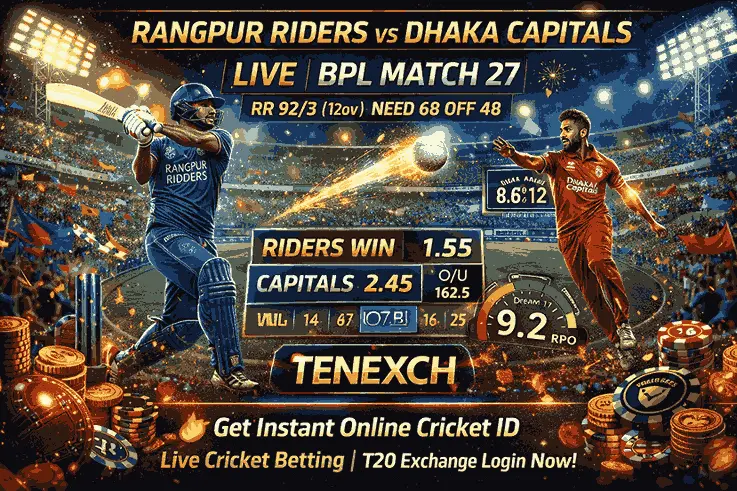 Rangpur Riders vs Dhaka Capitals