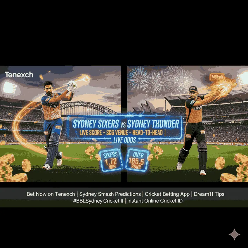 Sydney Sixers vs Sydney Thunder Live Score, Match Time, SCG Venue & Head-to-Head